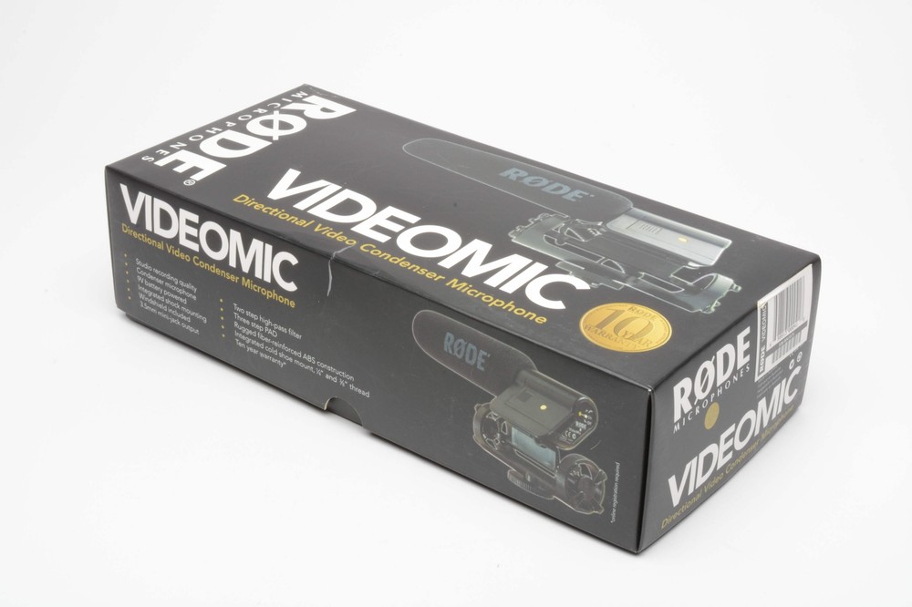 Rode VideoMic Directional Video Condenser Microphone w/Deadcat