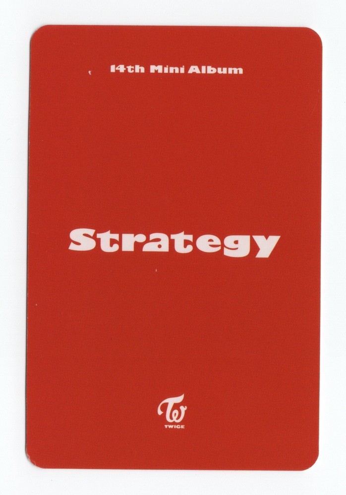 Twice Mina Photocard | Strategy Step 1 POB