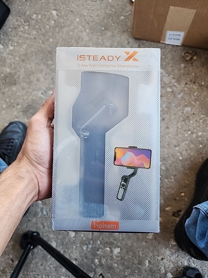 Hohem iSteady X Smartphone Foldable 3-Axis Gimbal Handheld Stabilizer NEW