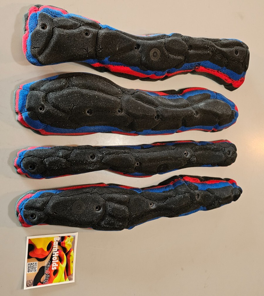 CUSTOM Rock Climbing Hold set Made to Order Shellback MEGA RAILS Unique Pour Set