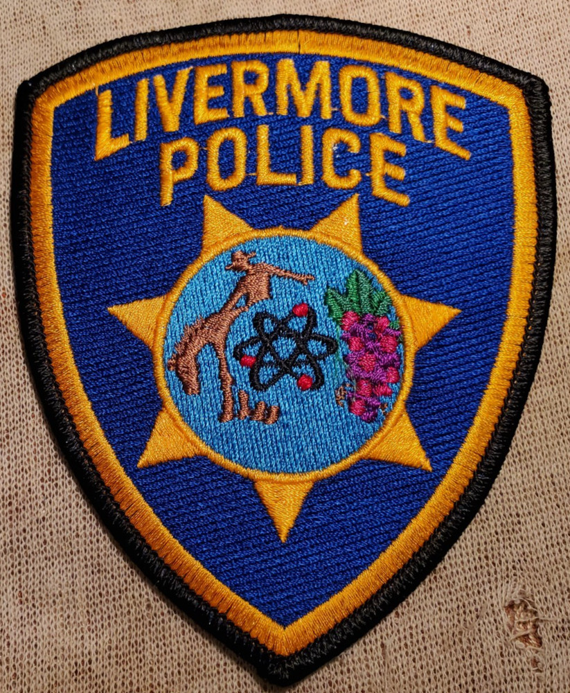 CA Livermore California Police Shoulder Patch