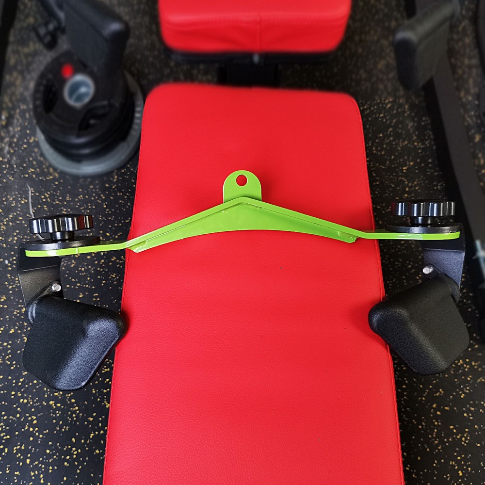 Adjustable Lat Pull Down Bar Cable Machine Attachments for Gym T-bar Row Handle