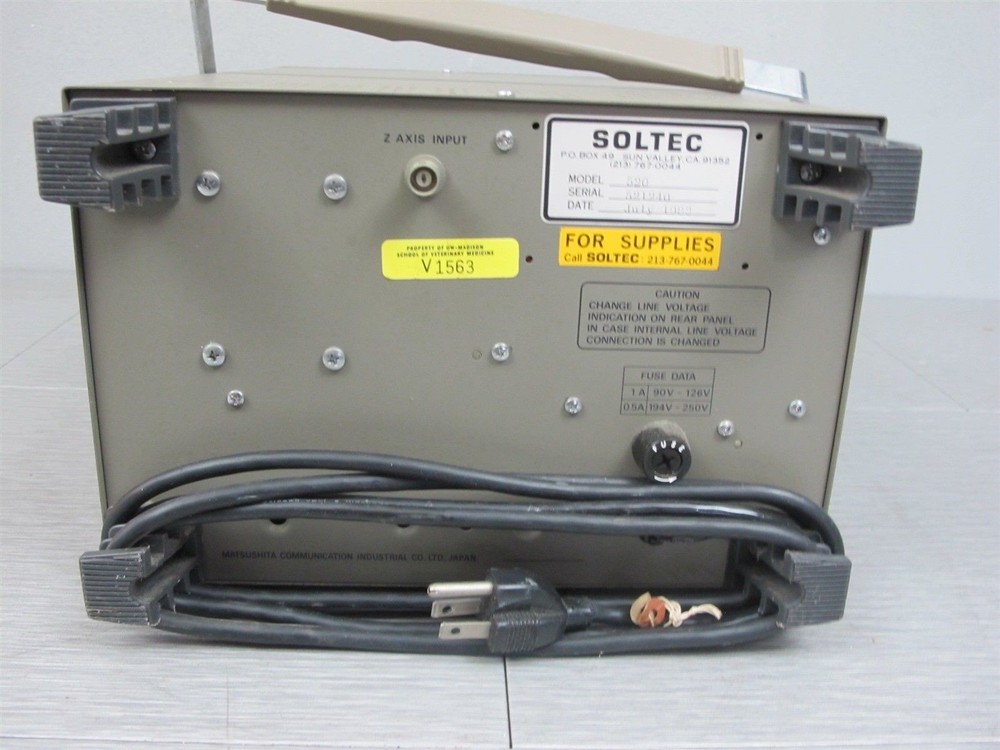 Soltec 520 Oscilloscope 520-20