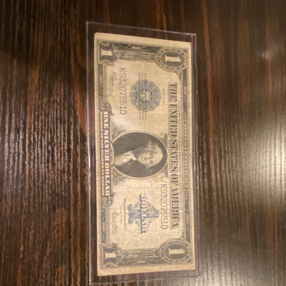 1923 US Large Silver Certificate $1 Banknote Circulated (FR#237)