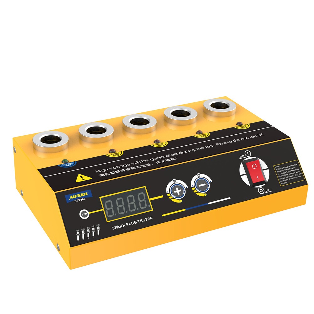 Car Spark Plug Tester 5 Holes Adjustable Ignition Spark Plug Analyzer Detector