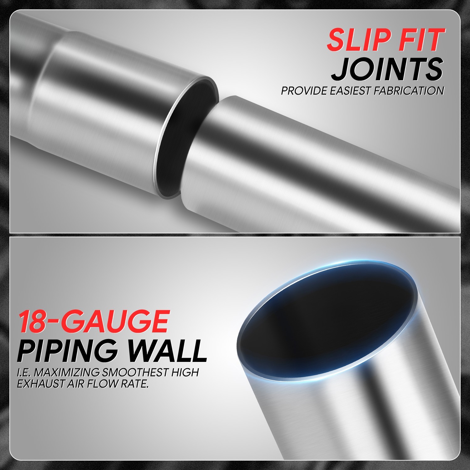 16pcs 3" in OD Universal Exhaust Piping Pipe Custom Mandrel Bend Tube Mild Steel