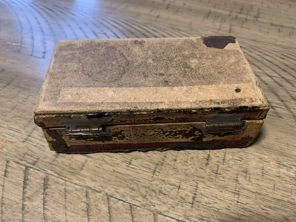 OLDER INTERAPID DIAL TEST INDICATOR Box Only Looks Rough Works Missing Latch