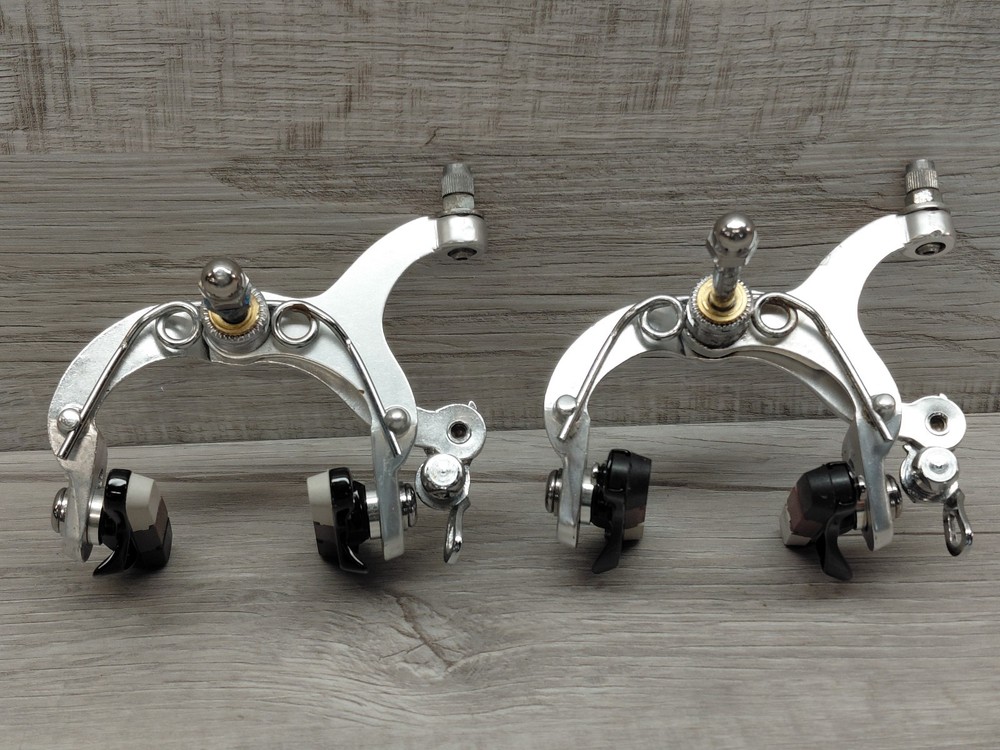 Vintage Universal MOD. 77 Front and Rear Side-pull Brake Set, Nutted