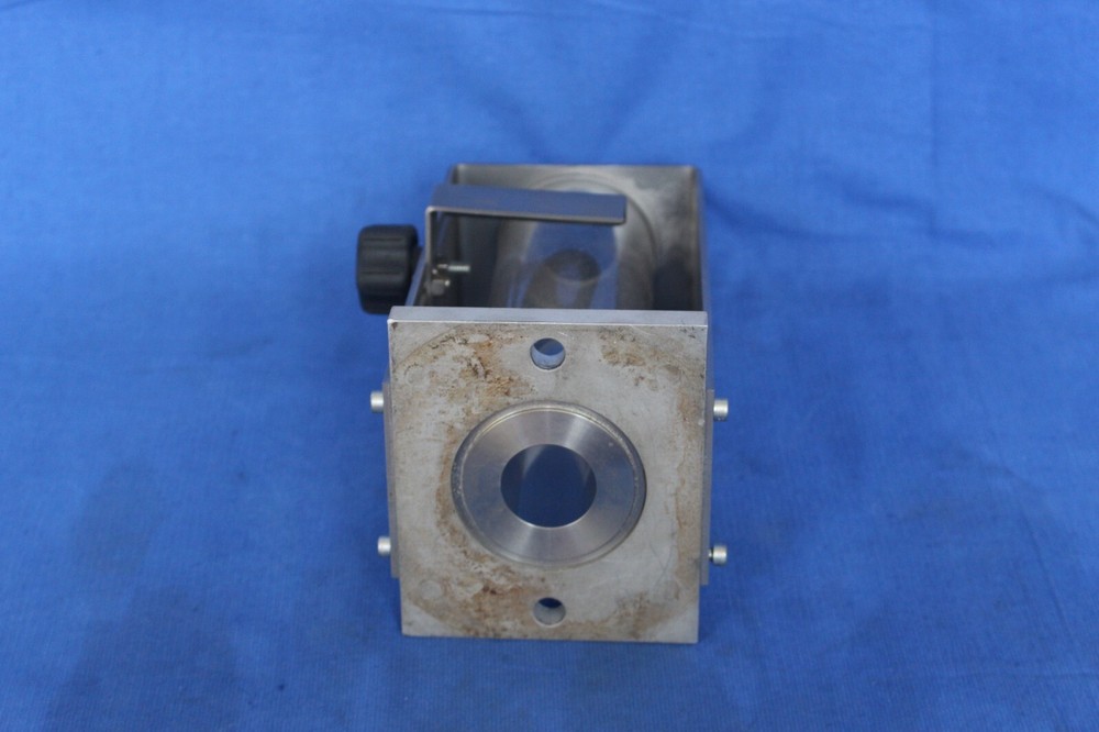 Plastics molding mini hopper / loader with sight glass