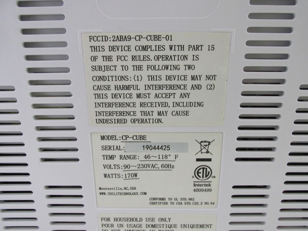 Chili Technology Chili The Cube Replacement Cord CP-Cube Cord Only CP-CUBE