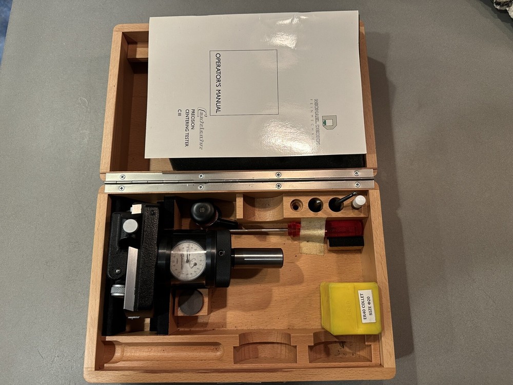 Michael Deckel Centricator C III Precision Centering Tester