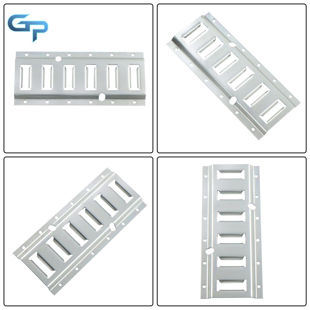 4 PCS E-Track Storage Kit 2× Dual Arm E-Track Hooks 2 x 1ft E-Track Sections