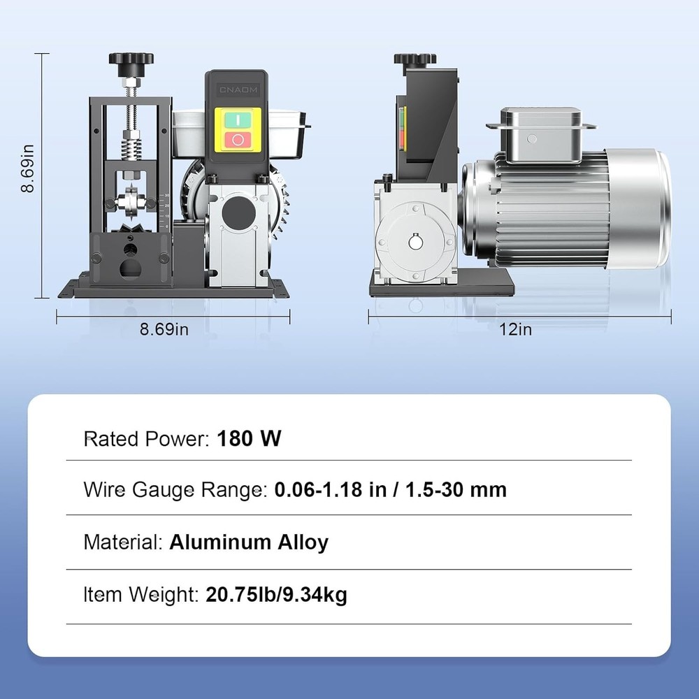 Automatic Wire Stripper Machine, Copper Wire Stripping Machine, Wire Stripper...