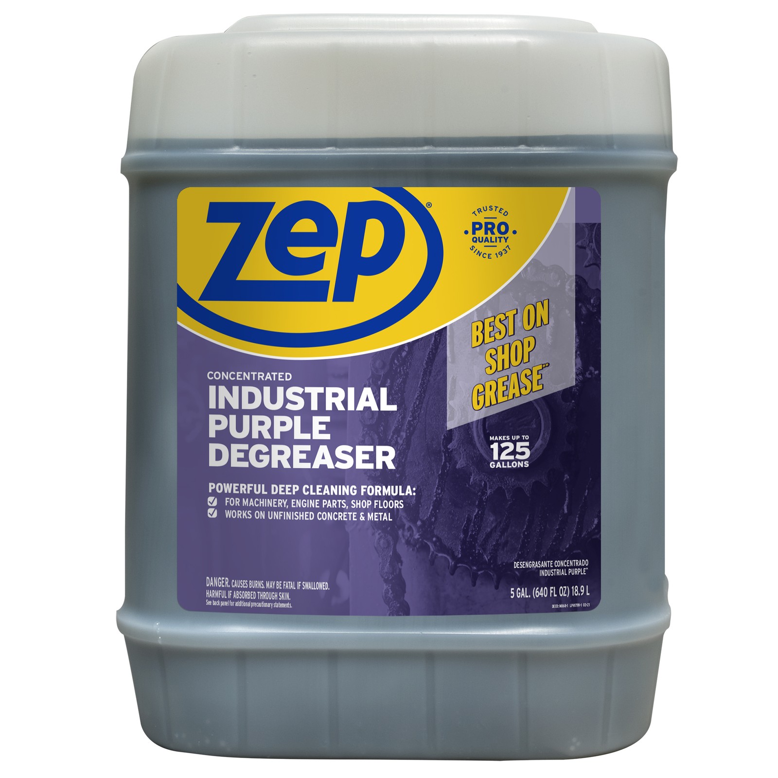 Zep Industrial Purple Solvent Degreaser - 5 Gallon (Case of 1) R45815