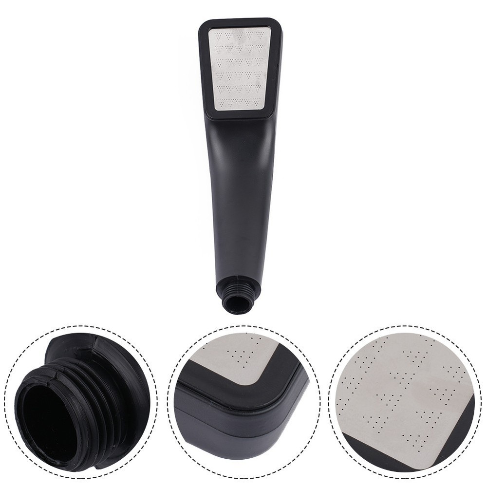 Shower Head High Pressure 22*6.2cm ABS Electroplating Four Way Interface