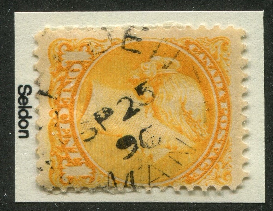 Manitoba Town Cancel "SELDEN"