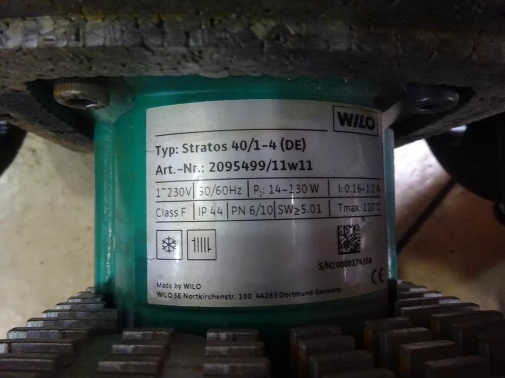 Wilo Stratos 40/1-4 (DE) circulator