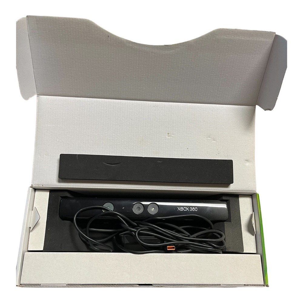 Microsoft Xbox 360 Kinect Motion Sensor Bar (Model 1414) & 2 Kinect games Bundle
