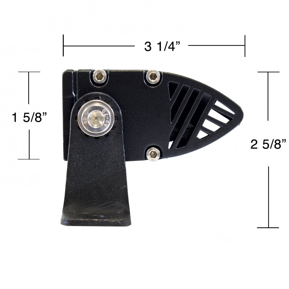 LED Single Row Light Bar 6 Leds 7" P#36611