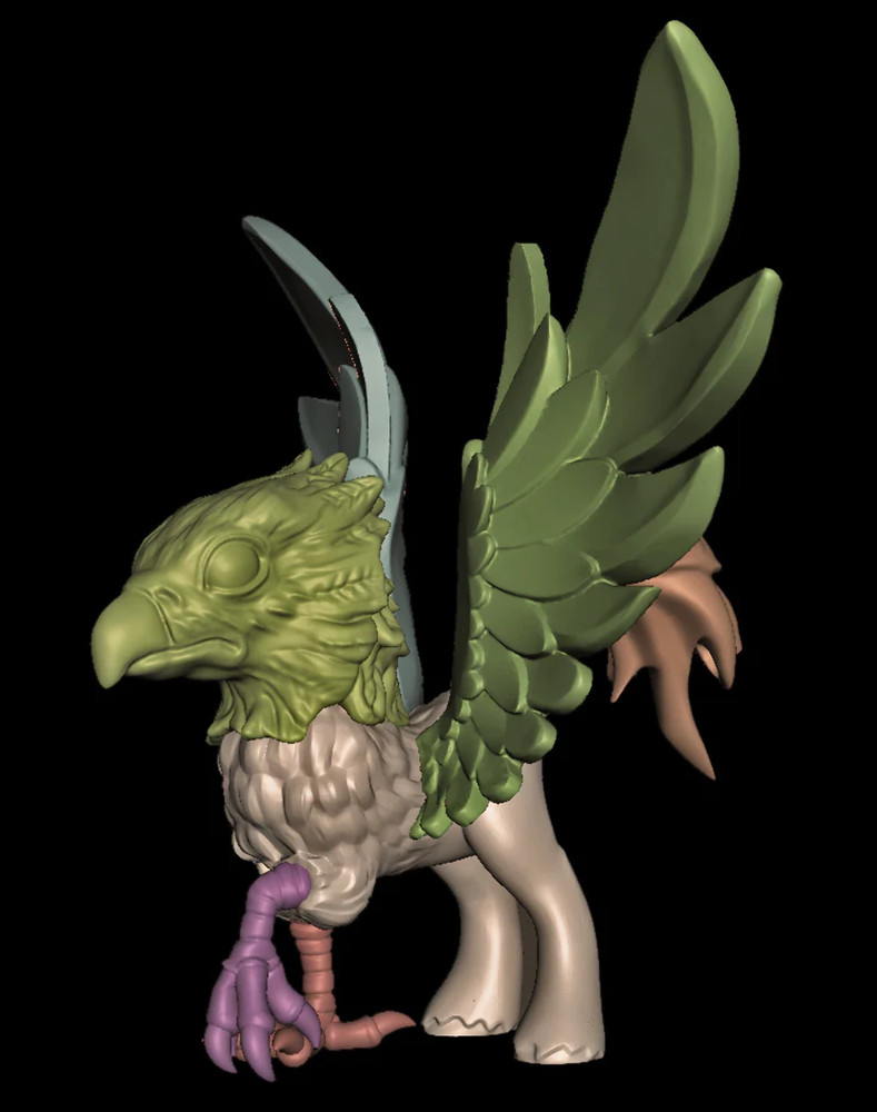 Chibi Hippogriff Pony