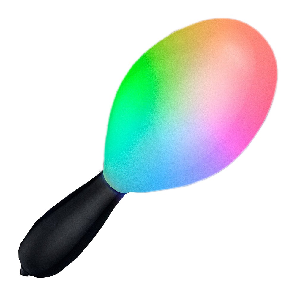 Multicolored LED 7 Inch Maracas
