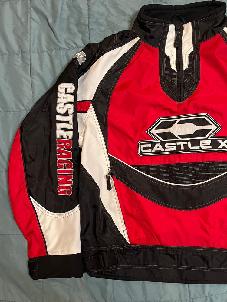 Castle X Pullover Lightweight Snowmobile Jacket Coat Men’s Size M