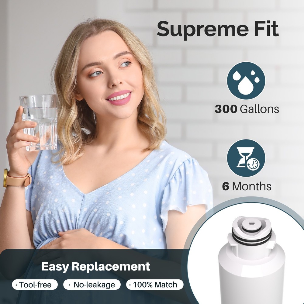 RWF0700A Refrigerator Water Filter Replacement for DA29-00020B HAF-CIN/EXP 5PACK