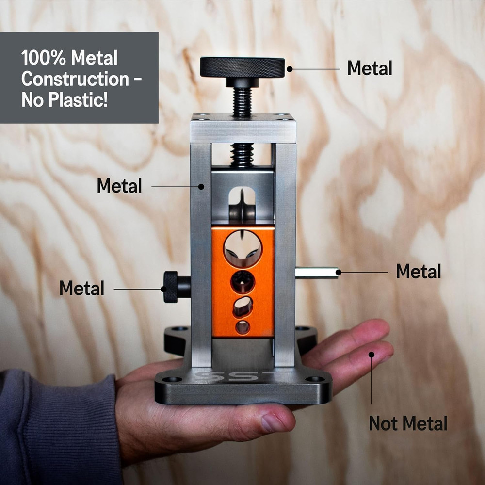 SST - Wire Stripping Machine - Drill-Powered Scrap Wire Stripper - Adjustable Wi