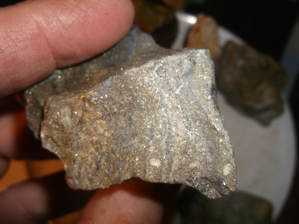 Gold, silver, copper, 454 grams samples ,ore high grade .