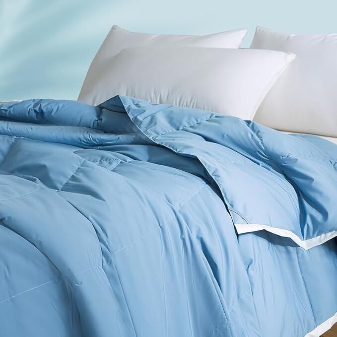 Peter Khanun Premium Cooling Comforter Queen Size Blue