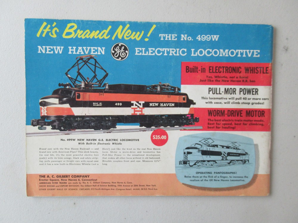 American Flyer 1956 Catalog in VG+ Condition