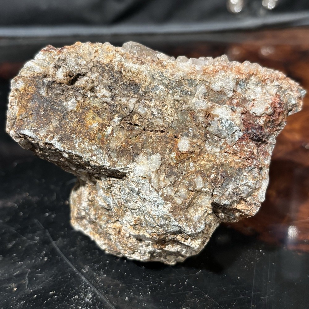 smokey quartz gold ore specimen