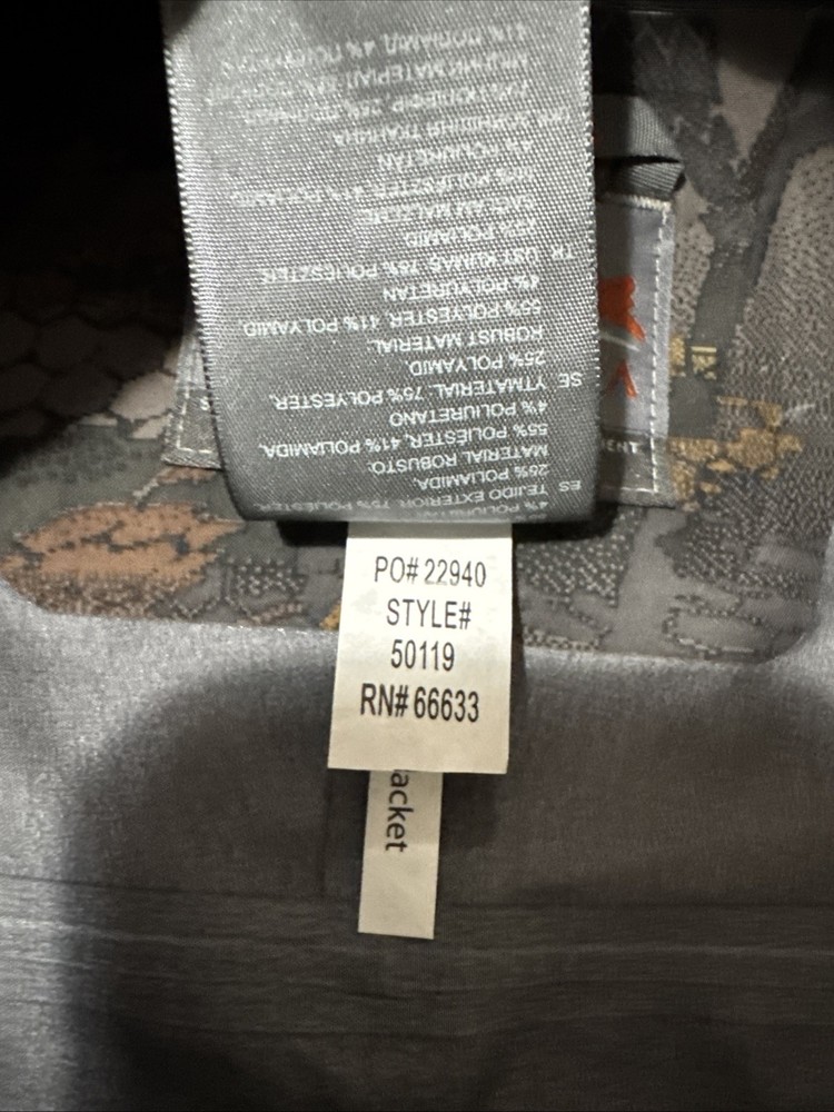 Sitka Delta Wading Jacket Goretex Pro Timber Medium