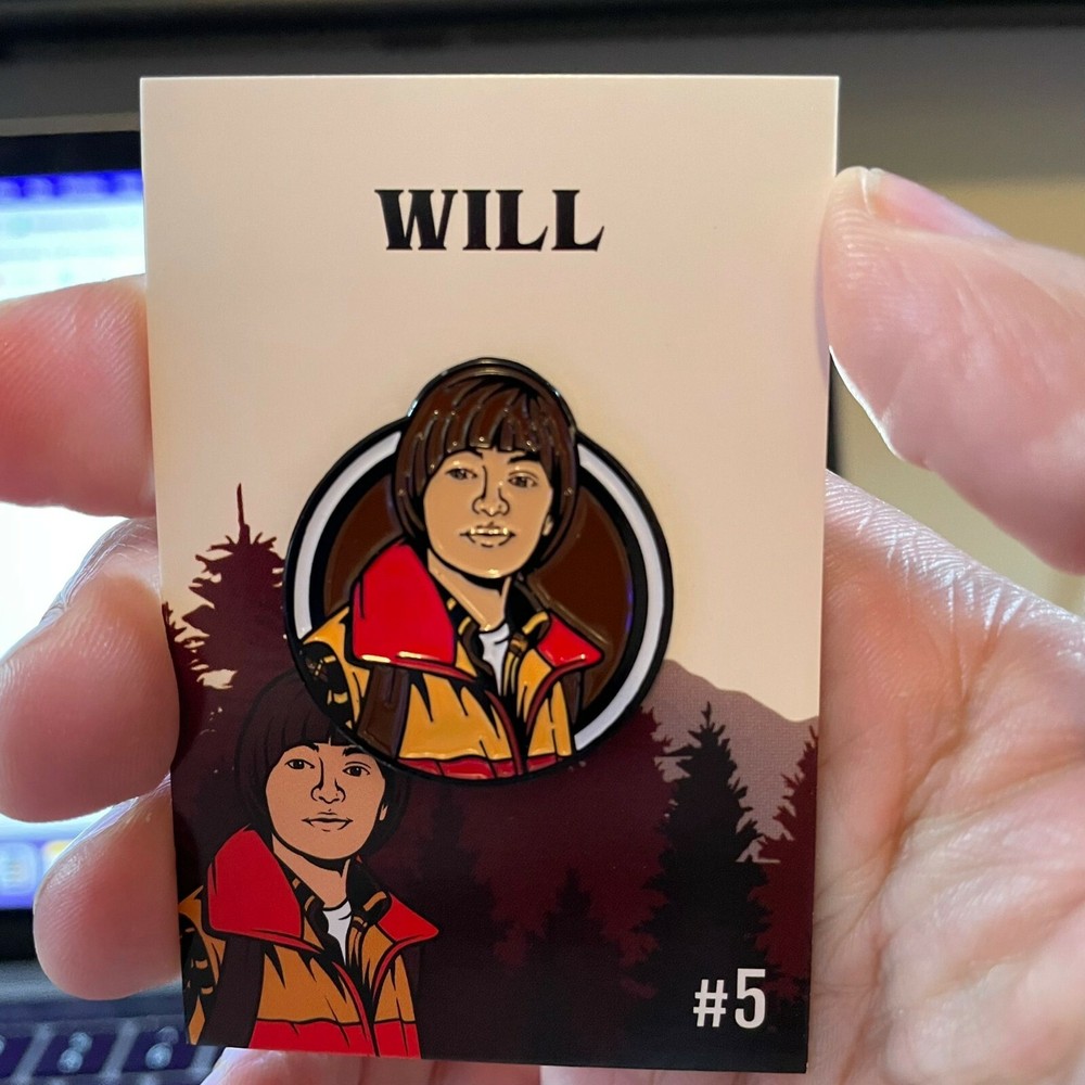 Will - Strange Things Enamel Pin (New)