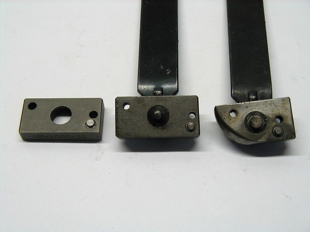 2 Monogram Nutplate Drill Jig + Extra Head Aircraft Sheetmetal Tool