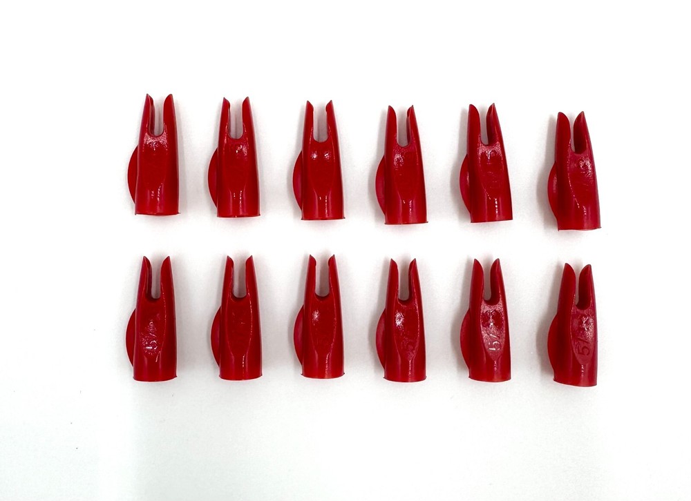 Bohning Classic Nocks 5/16 Red - 100 pack