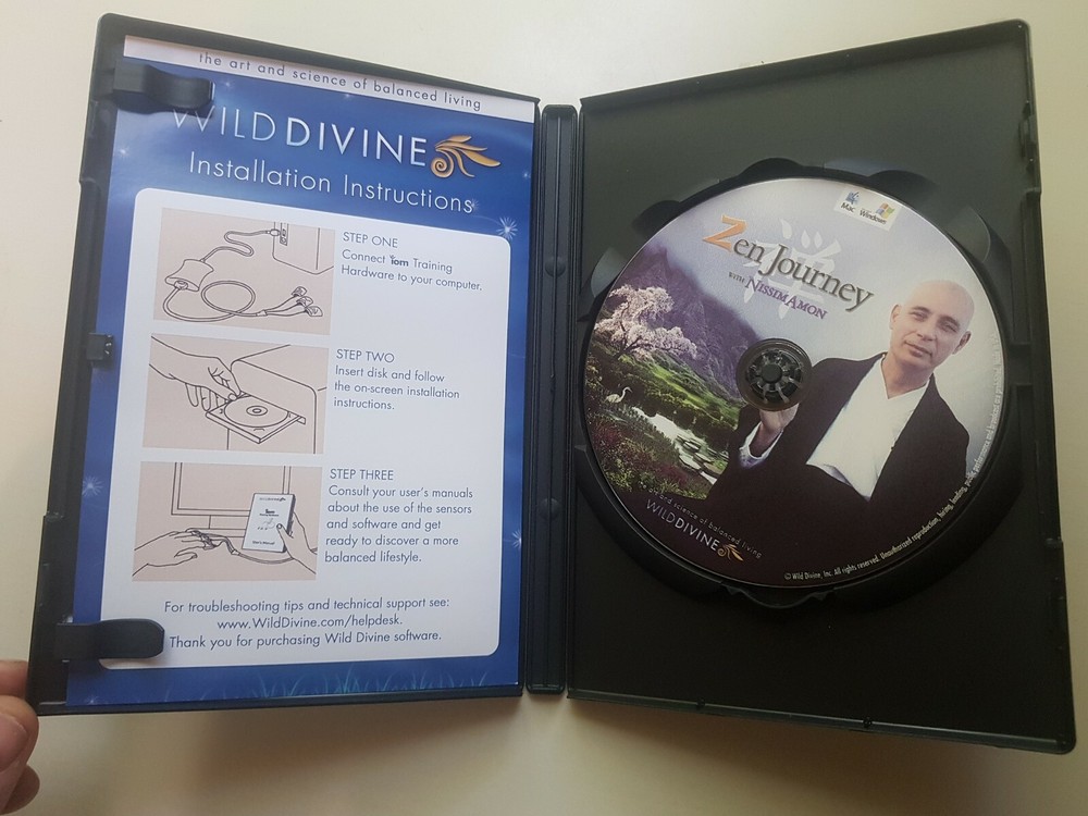 Wild Divine Zen Journey Active Feedback Meditation Software PC & Mac