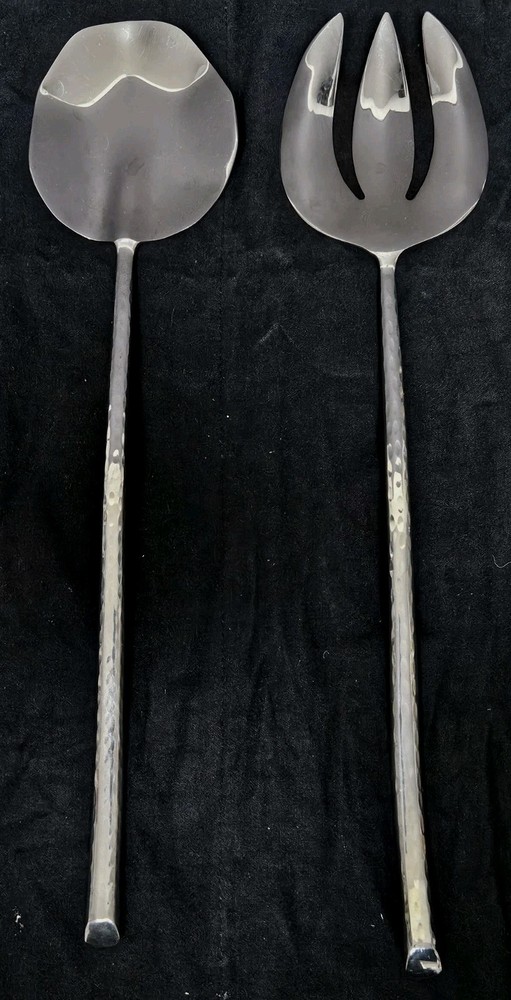 Michael Aram Serving Set Salad Fork And Spoon 13" Long