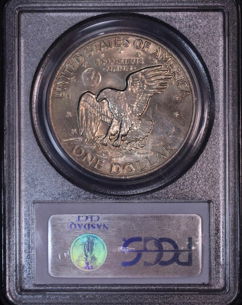 1972 Eisenhower Dollar PCGS MS63 Type 2, FREE SHIPPING