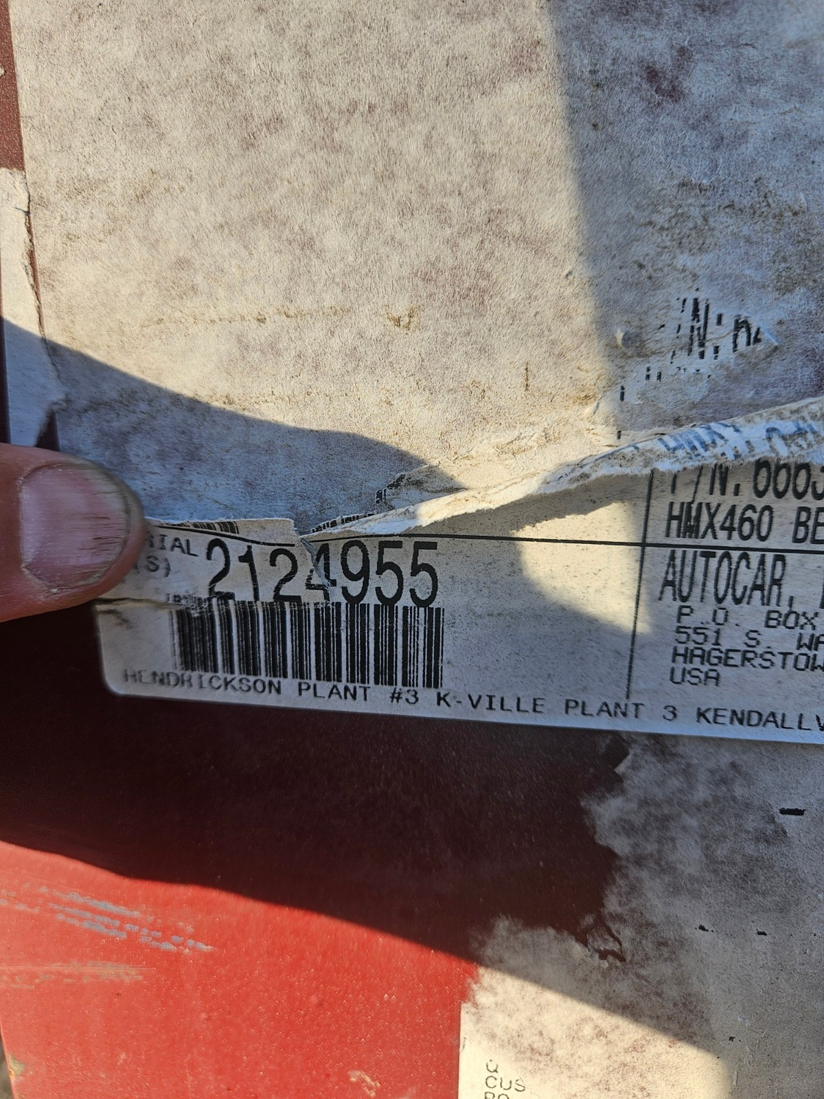 HENDRICKSON HAULMAAX 460 SUSPENSION NEW 66633002