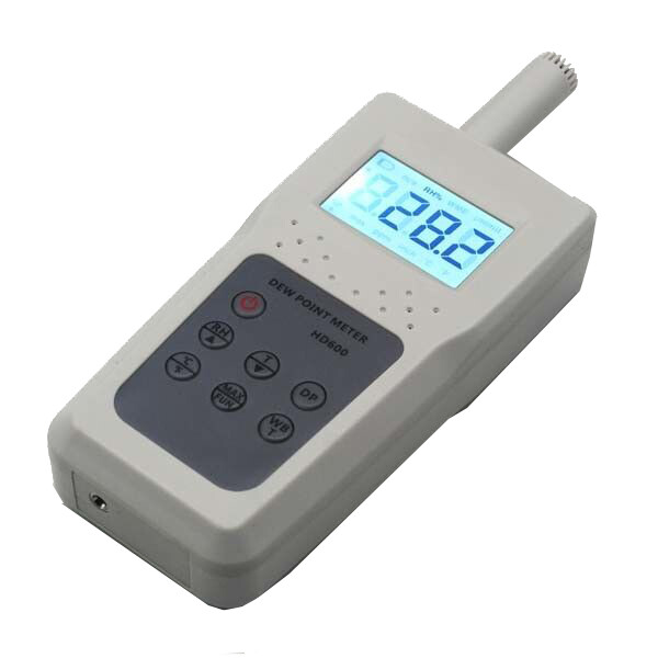 Dew Point Meter Thermometer Humidity Temperature Tester Wet Bulb Temp Meter