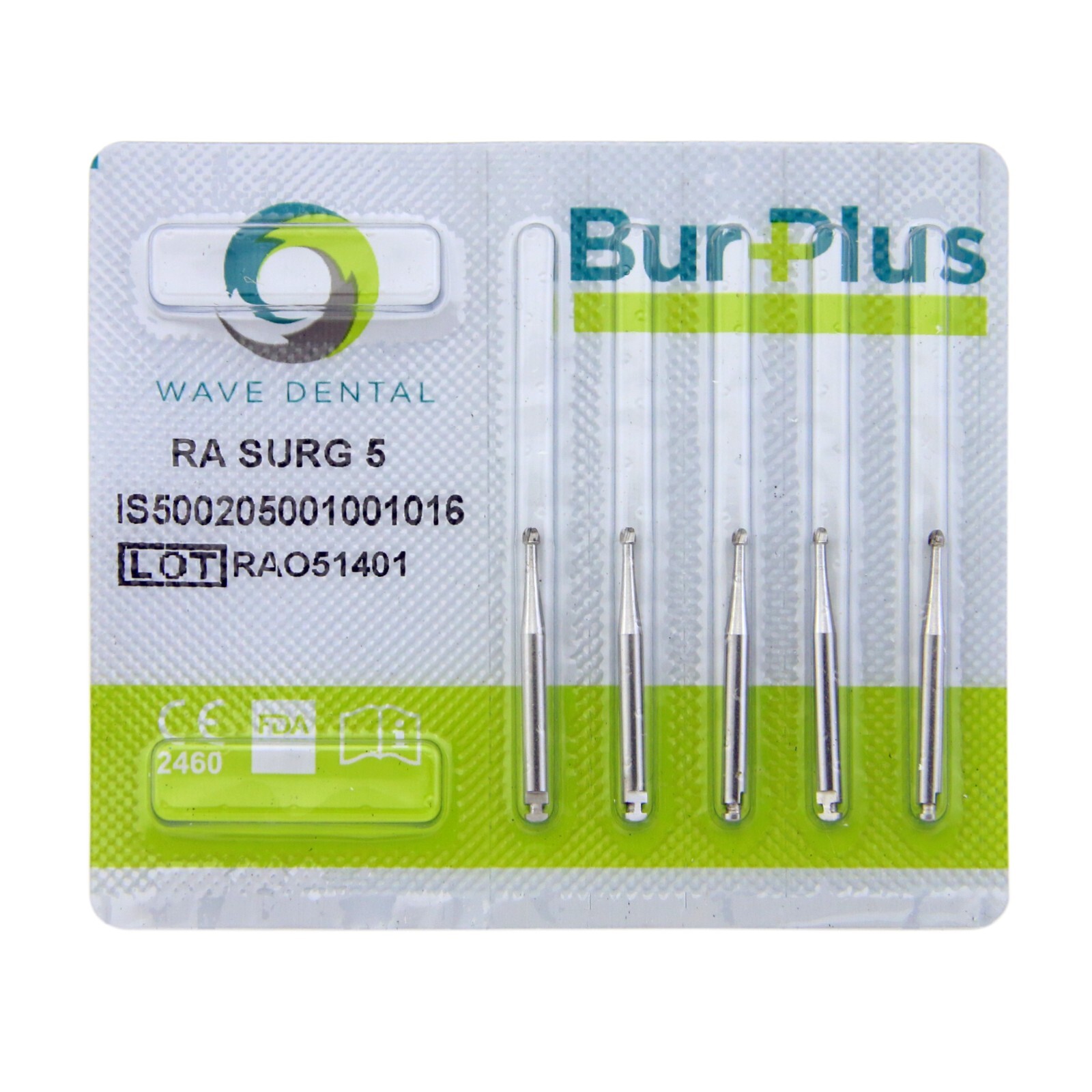 Wave Dental Carbide Round Burs Surgical Length Latch Burs Low Speed LA RA 2 4 6