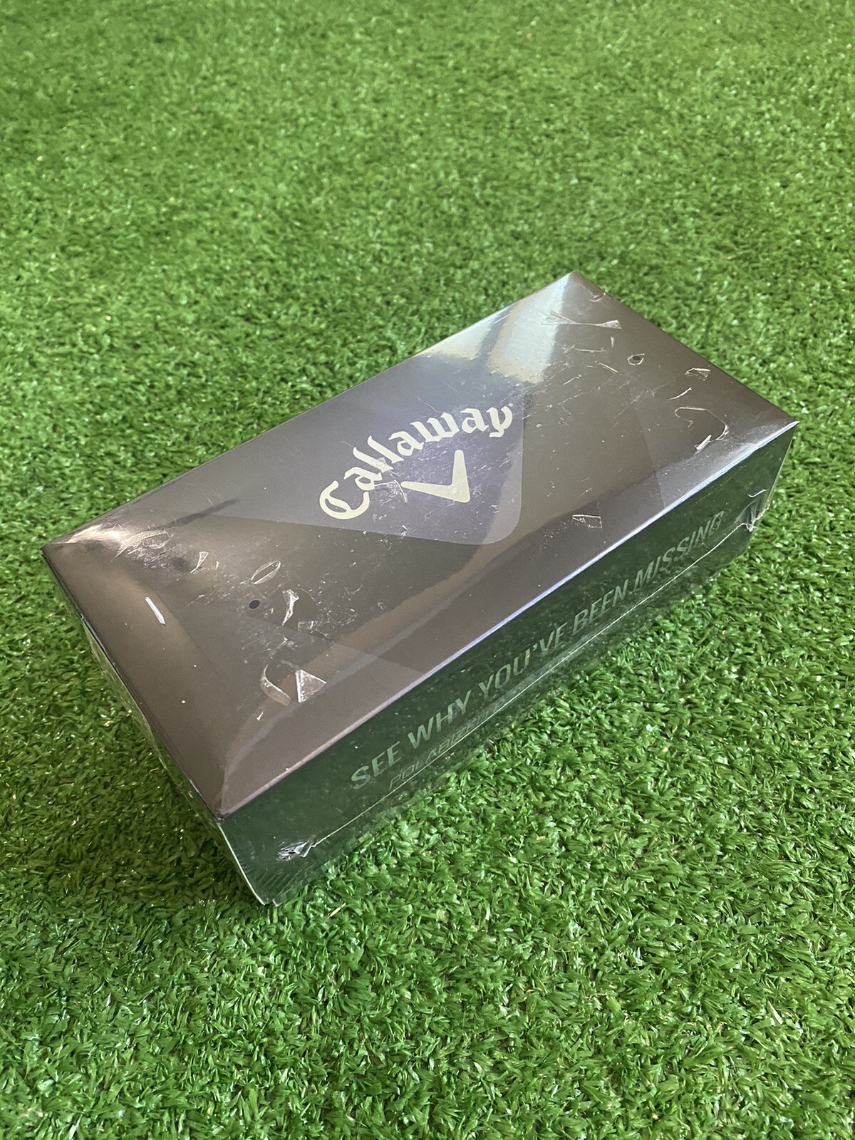 Brand New Callaway Eagle Golf Polarized Sunglasses Matte Black 65-16-130