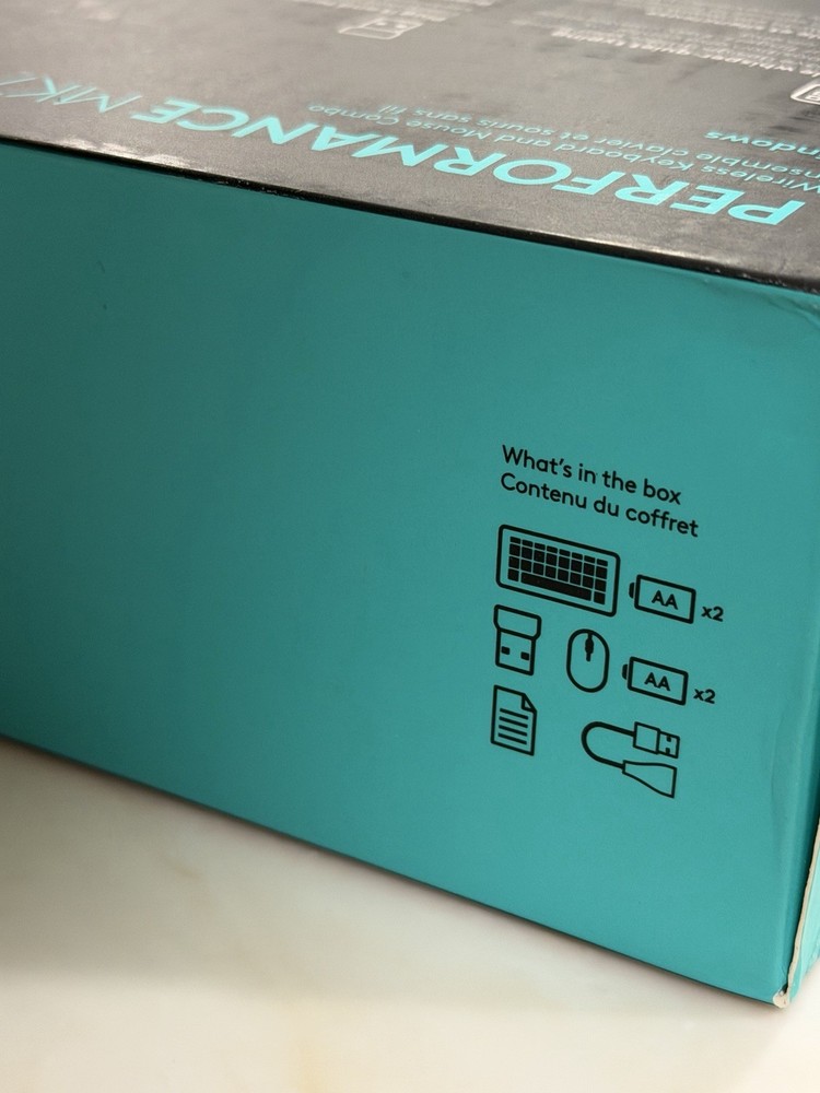 Logitech MK710 Performance Wireless Keyboard & Mouse Combo *SEALED* New