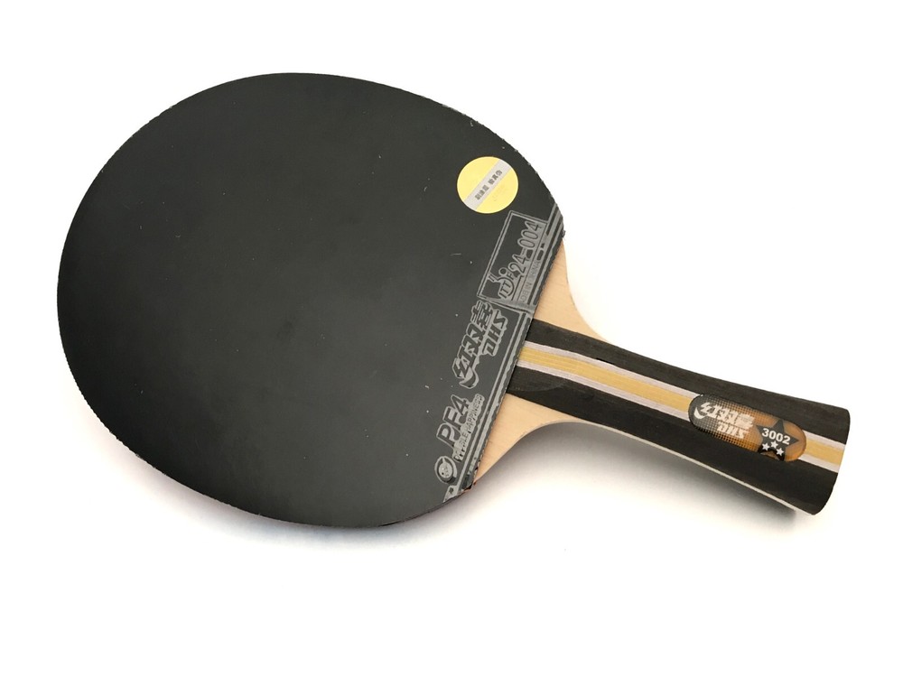 Table Tennis Paddle DHS H3002 Ping Pong Racket Shakehand 3 Star Bat Quick Attack