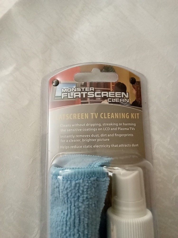 Monster Flatscreen, Flat screen TV Cleaning Kit NIB
