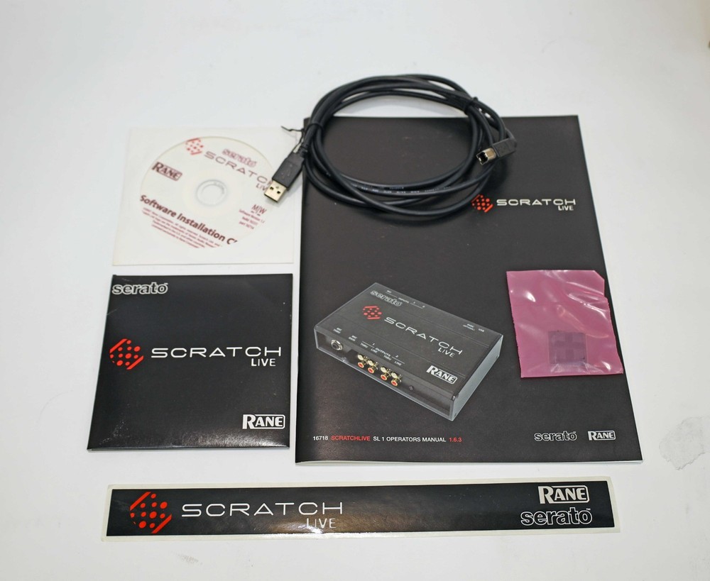 Rane SL Scratch Live Serato DJ Interface Without Power Adapter Tested