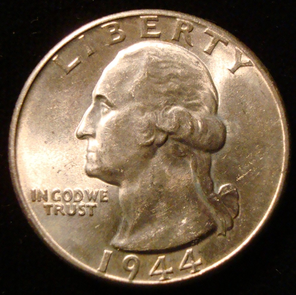 1944 Washington quarter UNC