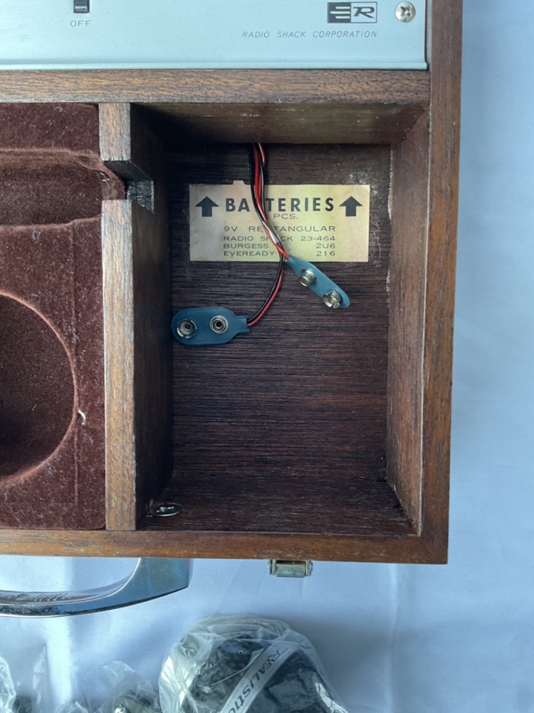 NOS Vintage REALISTIC PRO - 200 MICROPHONE SYSTEM FULLY TESTED