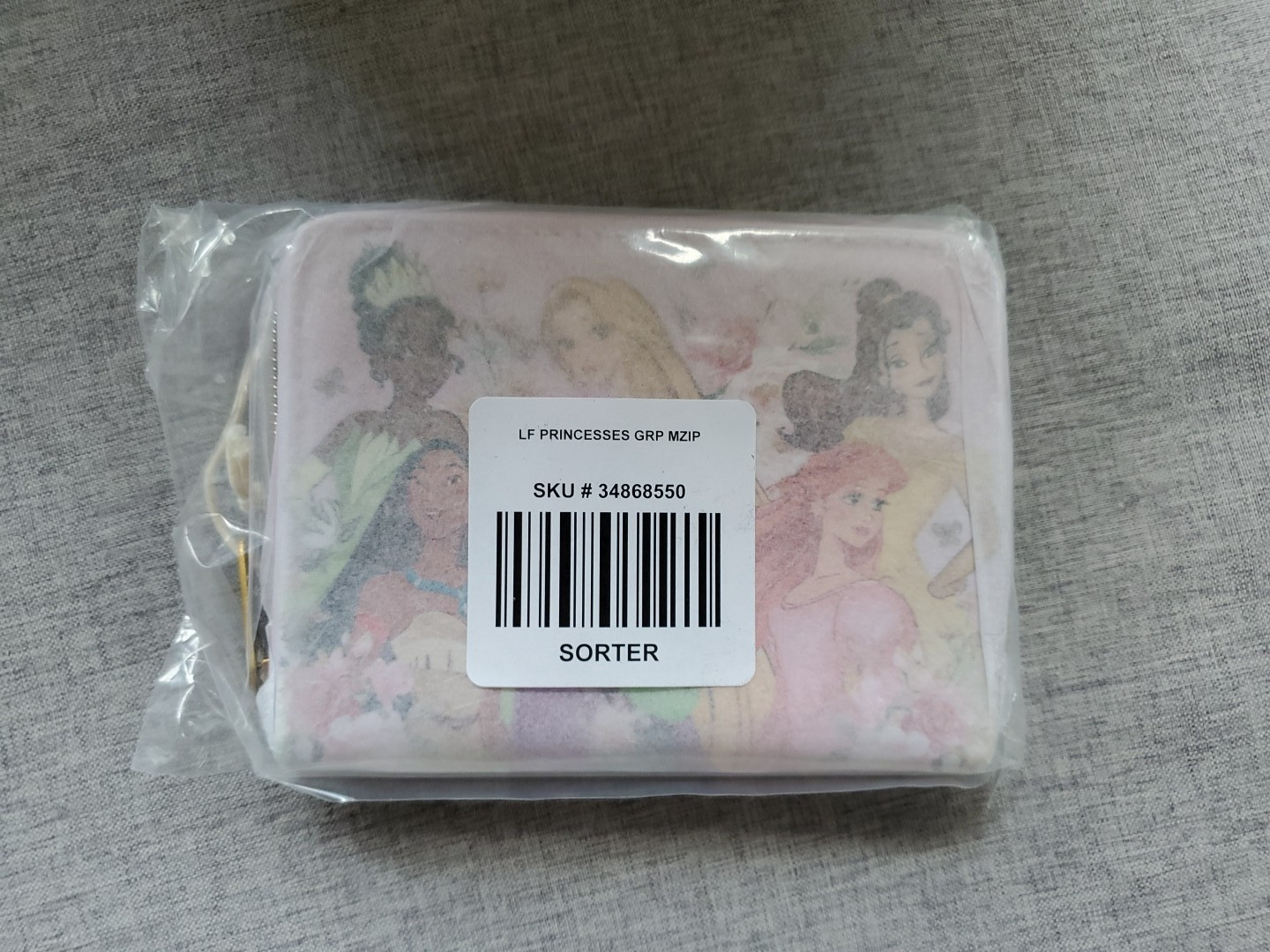 Loungefly Disney Princess Group Floral Zip Around Wallet New Sealed -Belle Ariel